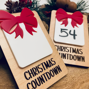 Christmas Countdown Magnet